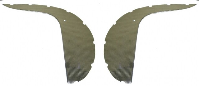 1960 Corvette Sheet Metal Kick Panel Pair