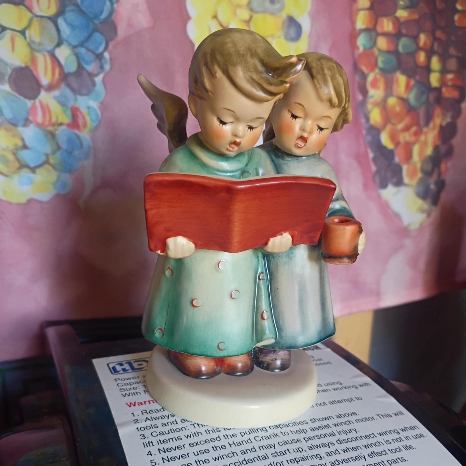 Vintage Goebel Hummel Figurine #261 “Angel Duet Vintage Goebel Hummel Figurine #261 “Angel Duet