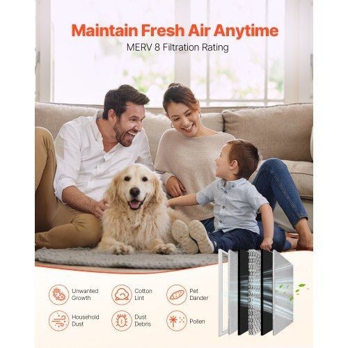 Electrostatic Air Filter 20x25x1 inch Washable Reusable Aluminum ACHVAC Electrostatic Air Filter 20x25x1 inch Washable Reusable Aluminum ACHVAC