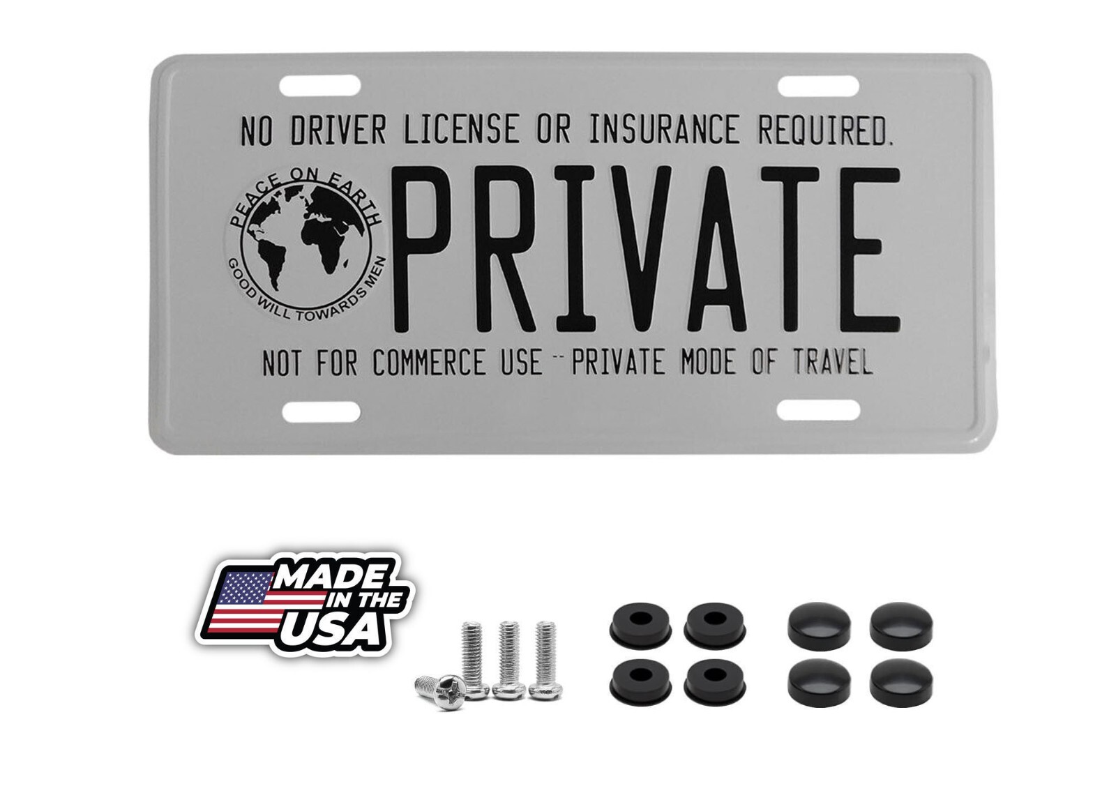 PRIVATE No Driver License Or Insurance Required 6\
