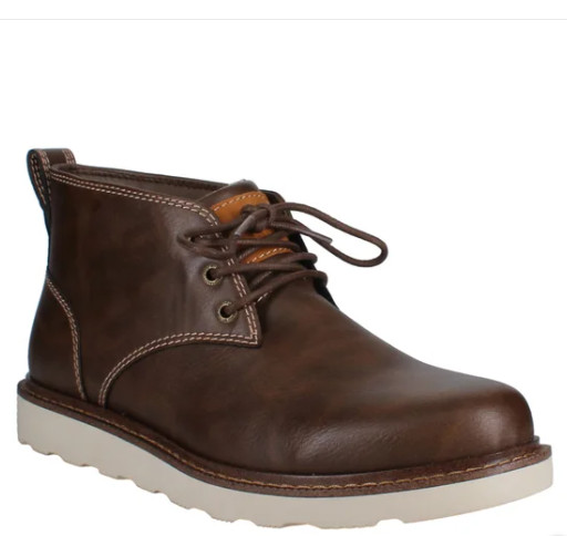 NEW Buffalo Men's Metcalf Brown Chukka Flexible Boots Variety