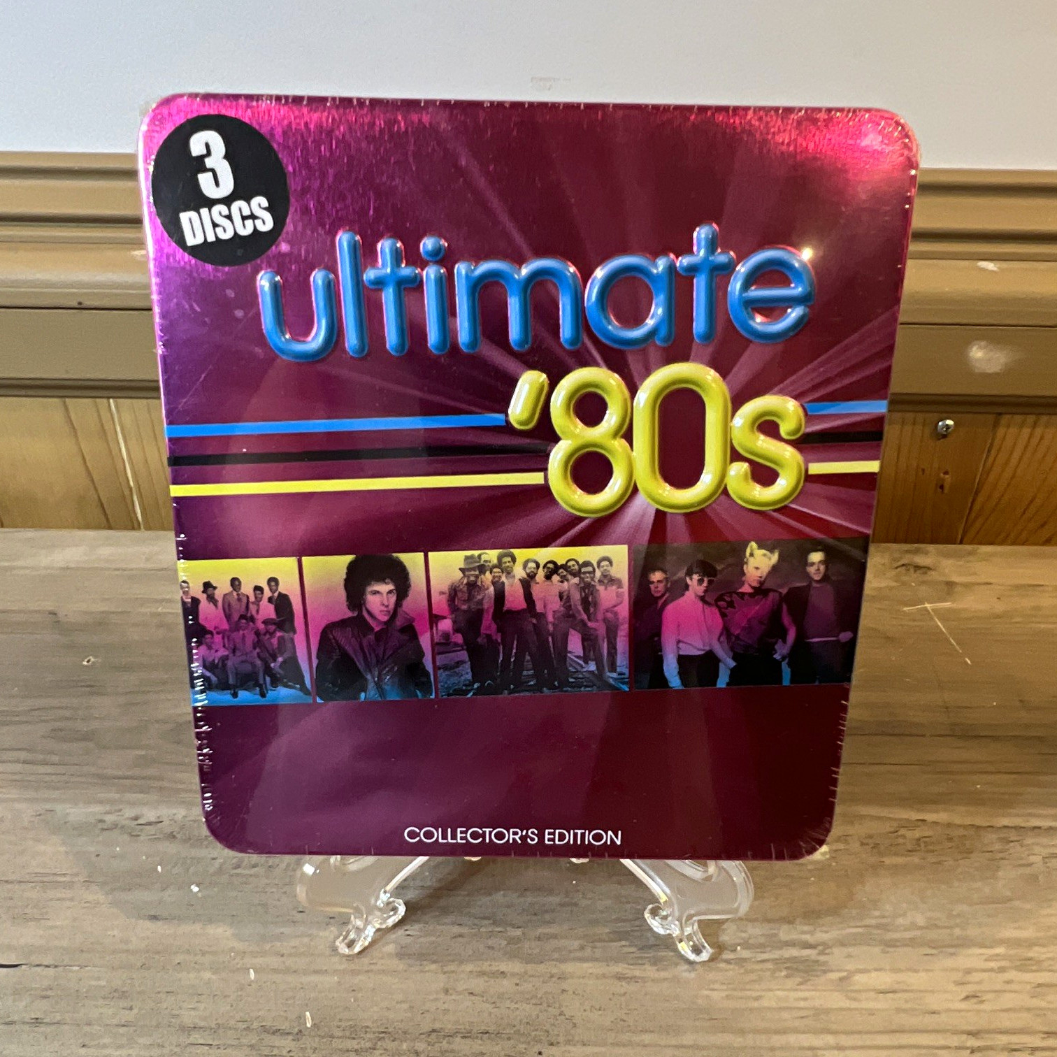 Madacy Entertainment Ultimate \'80s Collector\'s Edition 3CD Compilation Tin 2006 Madacy Entertainment Ultimate \'80s Collector\'s Edition 3CD Compilation Tin 2006