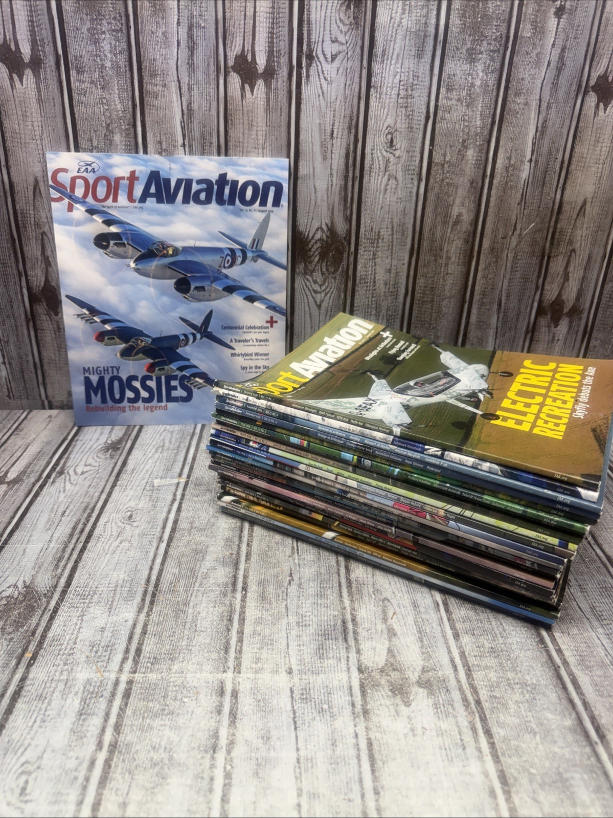 Sport Aviation Magazine Lot Of 26 2024-2026