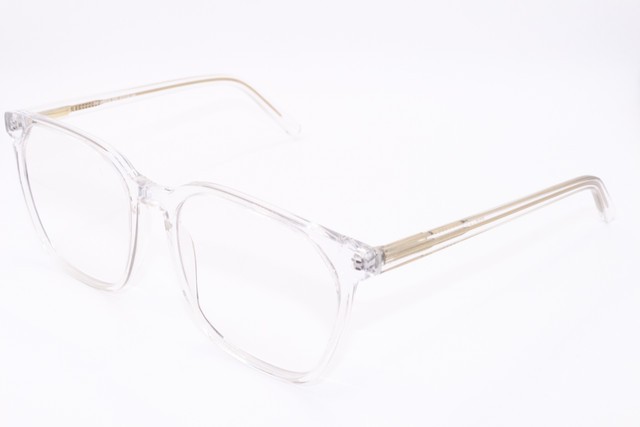 OTIS+GREY OG 202219 CRYSTAL GOLD SPARKLE TEMPLES AUTHENTIC EYEGLASSES 57-18