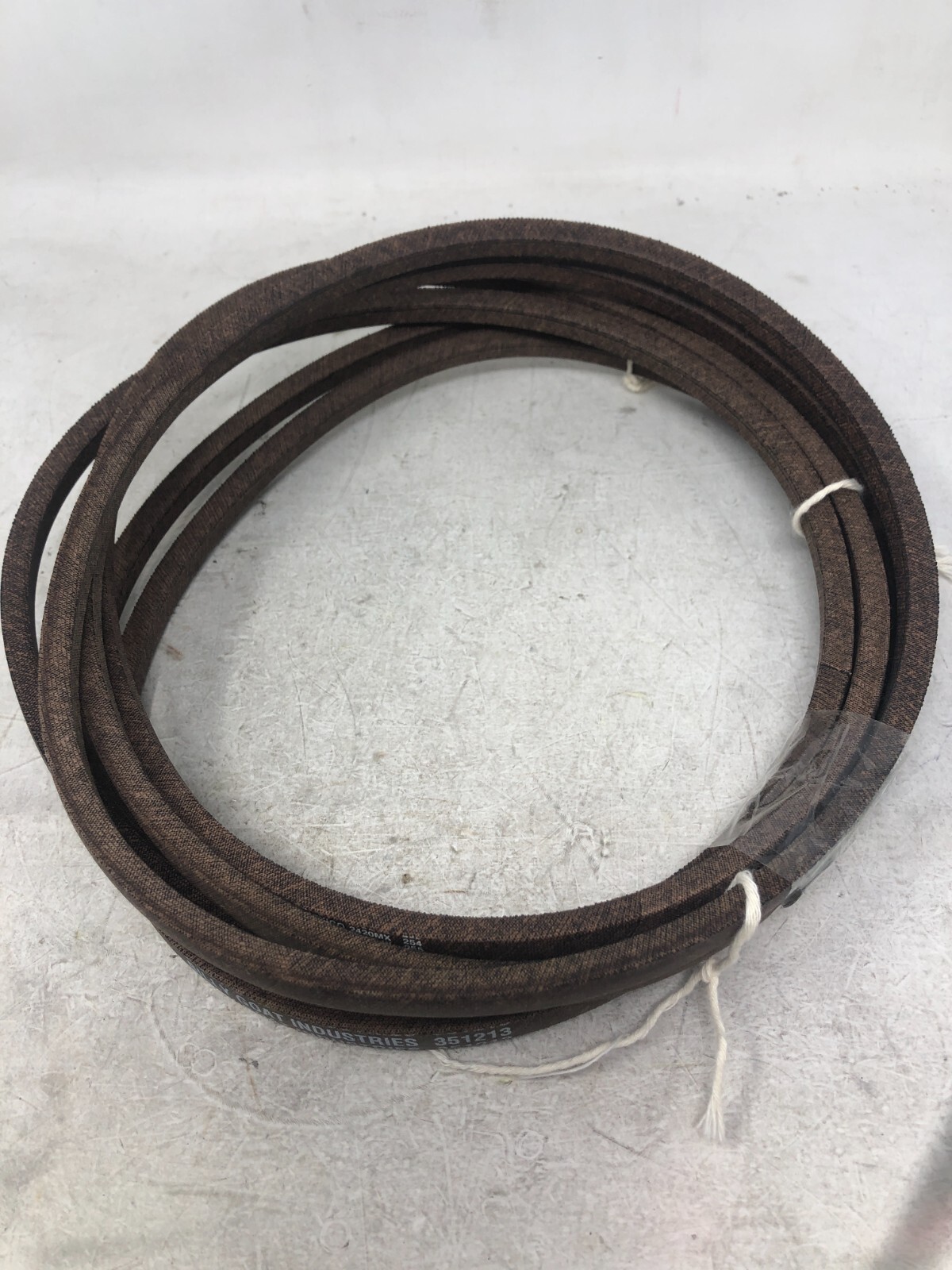 Set of 6 Genuine Billy Goat 351213 V Belt 6381 Power Rated Set of 6 Genuine Billy Goat 351213 V Belt 6381 Power Rated