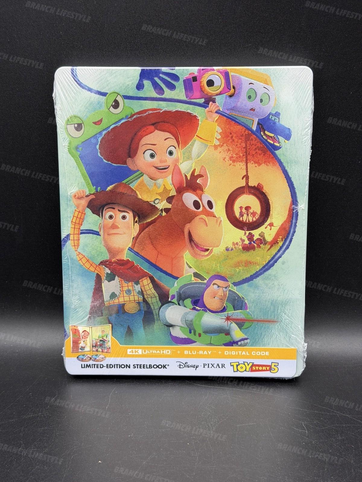Brand New TOY STORY 5 STEELBOOK 4K ULTRA HD + BLU-RAY IN HAND