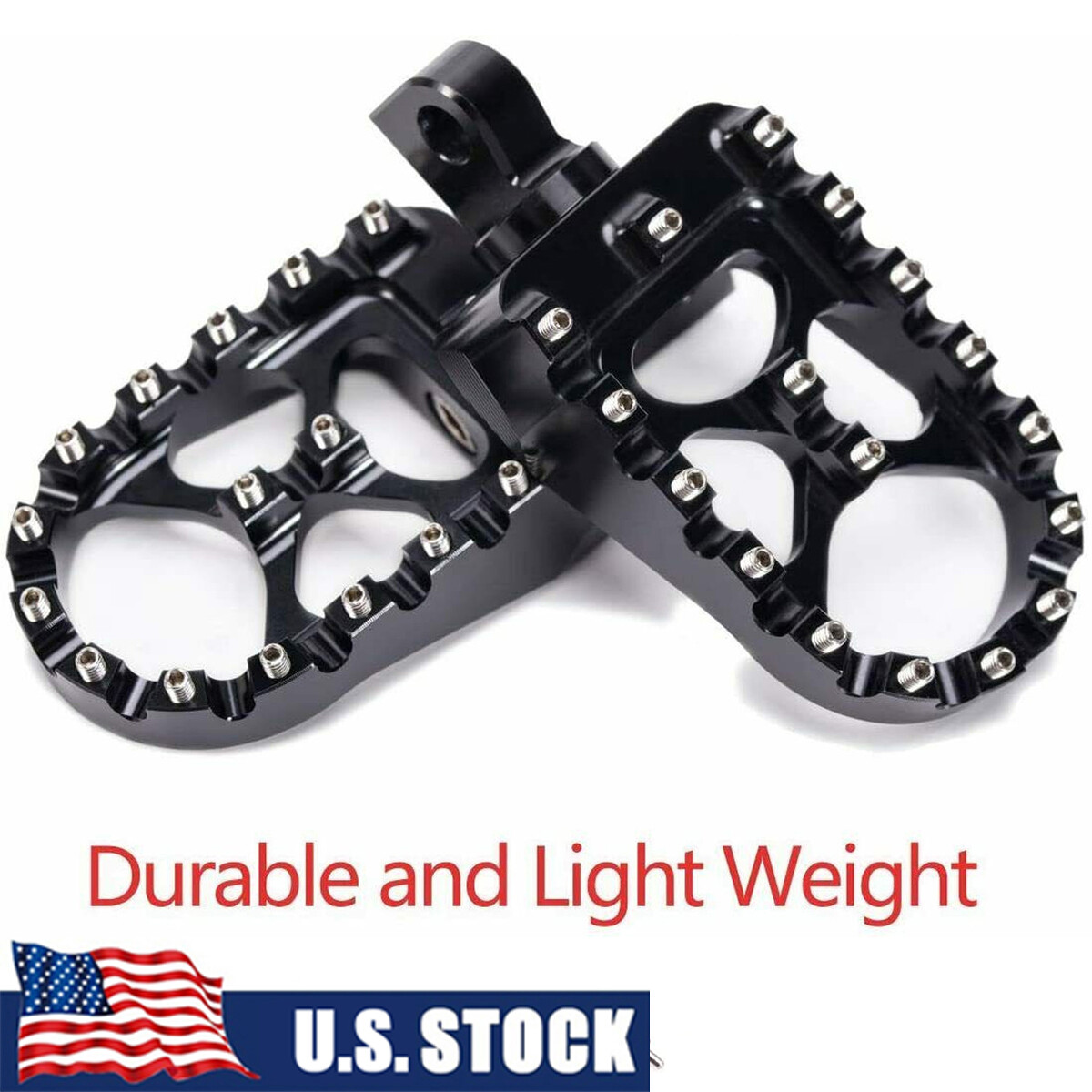 CNC Wide Fat Foot Pegs MX Style Footpegs Fit For Harley Dyna Sportster Bobber CNC Wide Fat Foot Pegs MX Style Footpegs Fit For Harley Dyna Sportster Bobber