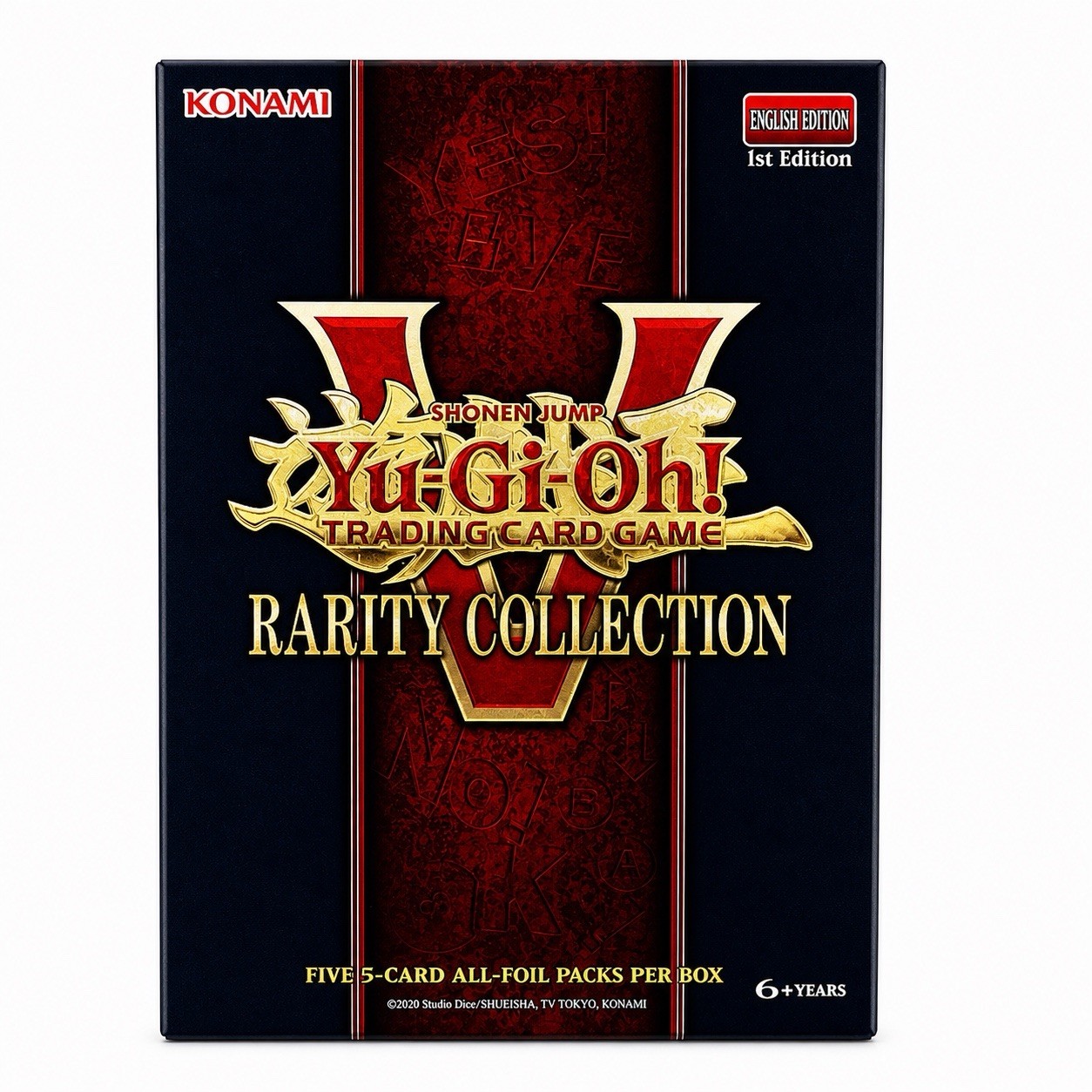 Yu-Gi-Oh Rarity Collection 5 V Box 1st Edition TCG New In Hand Sealed Yugioh