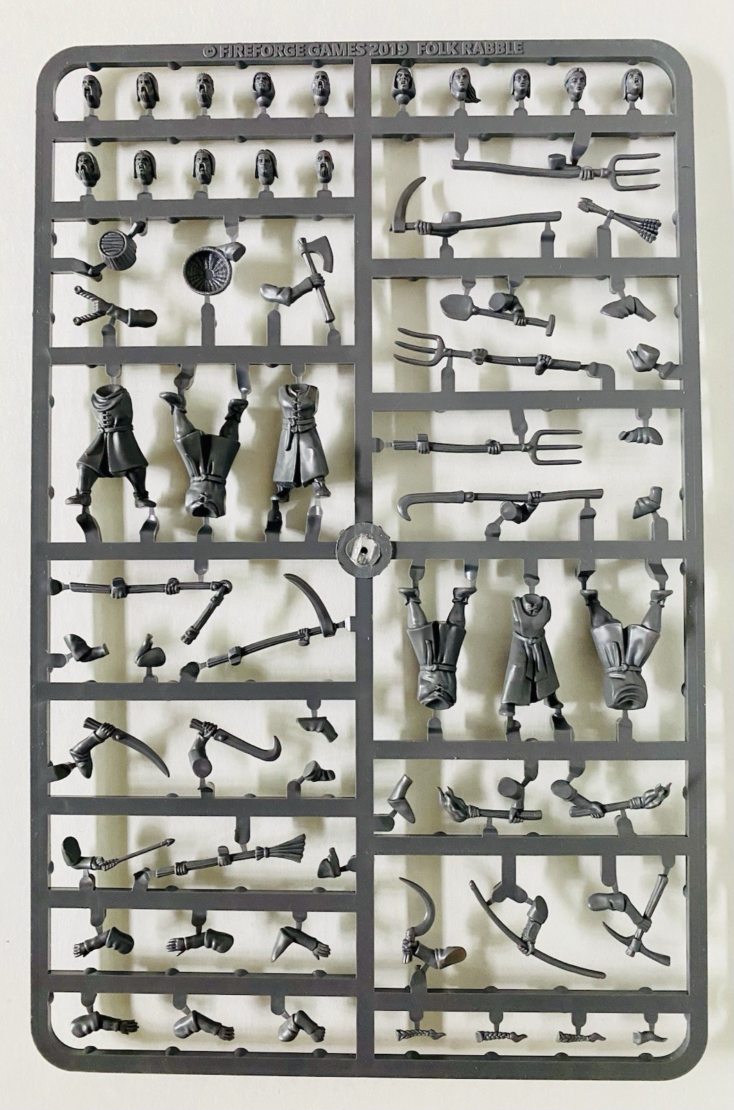 Forgotten World Northmen Folk Rabble • New • 1 Sprue • 6 Minis • Fireforge Games