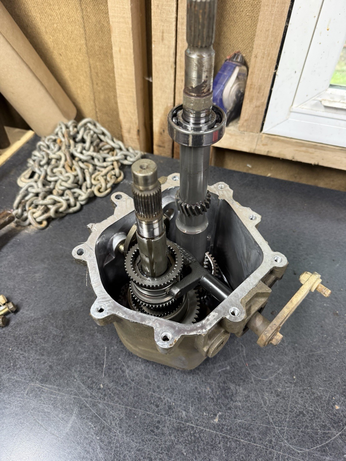 2012 Rzr 800 Transmission Case Shifting Assembly 2012 Rzr 800 Transmission Case Shifting Assembly
