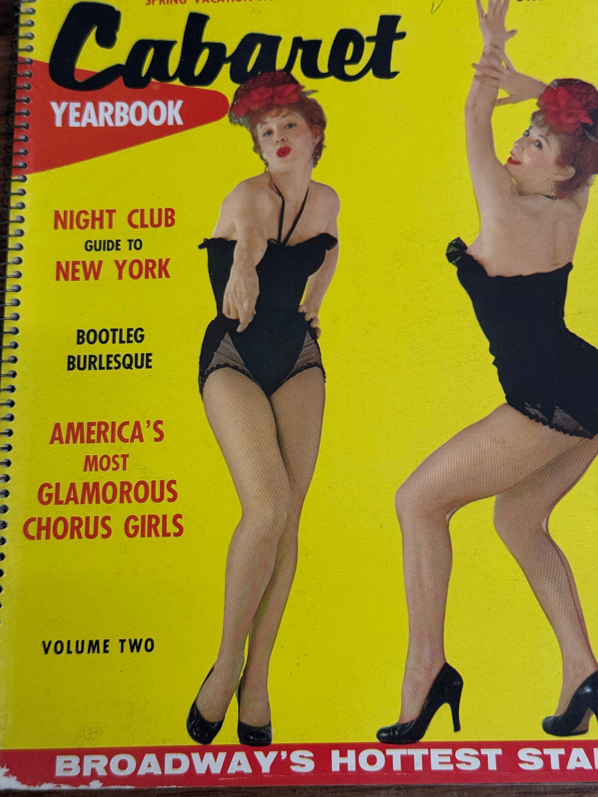 Vintage 1955 Cabaret Yearbook Vol 2.