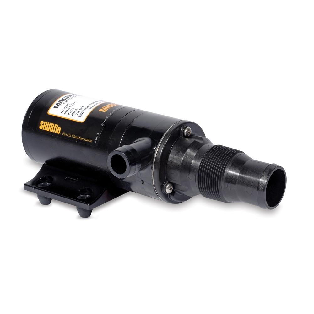 Shurflo by Pentair MACERATOR Pump - 12 VDC, 13 GPM 3200-001 UPC 752324004140