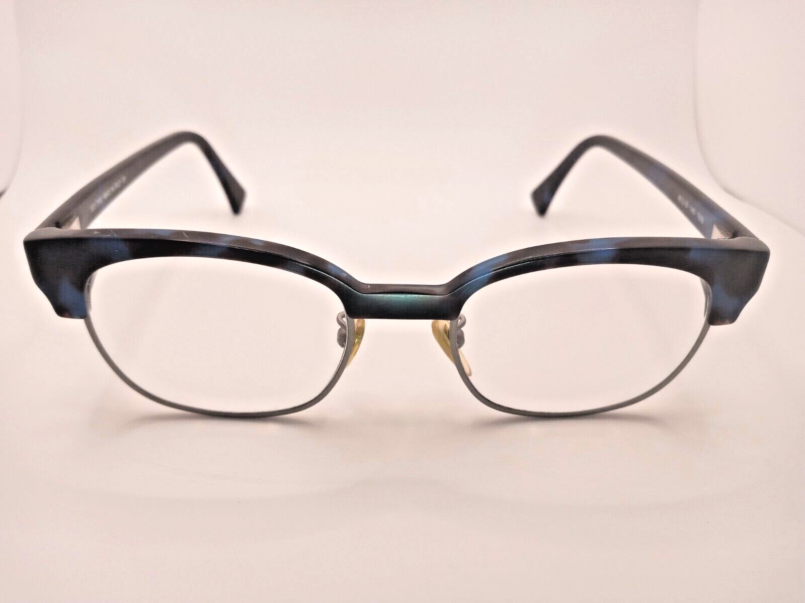 SEE Eyewear 2180 Black With Blue 48[]19 140 Made Italy T928