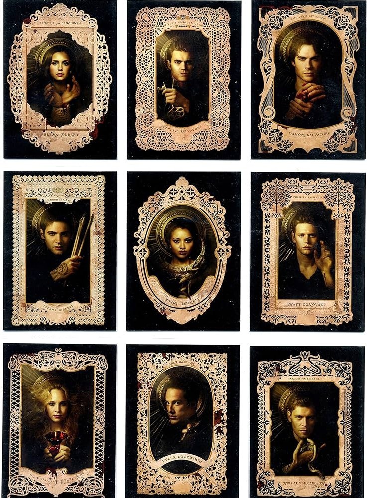 Cryptozoic The Vampire Diaries Season 4 Portraits Chase Card Set Cryptozoic The Vampire Diaries Season 4 Portraits Chase Card Set