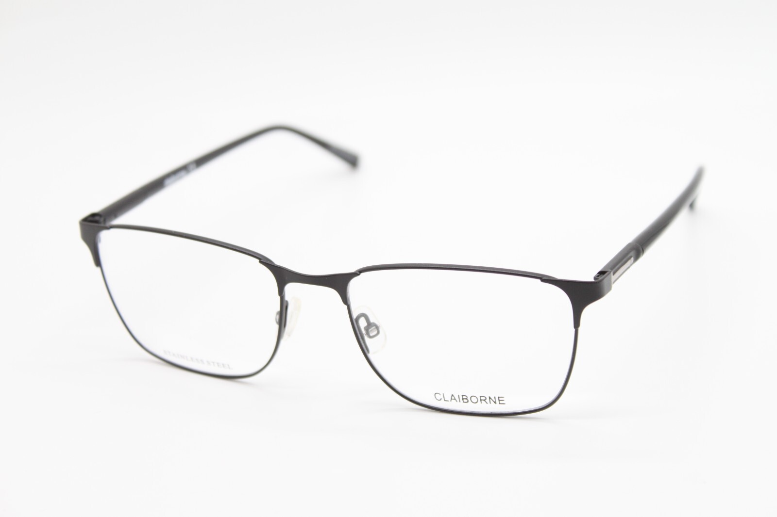 NEW CLAIBORNE CB259 003 BLACK AUTHENTIC EYEGLASSES 54-17