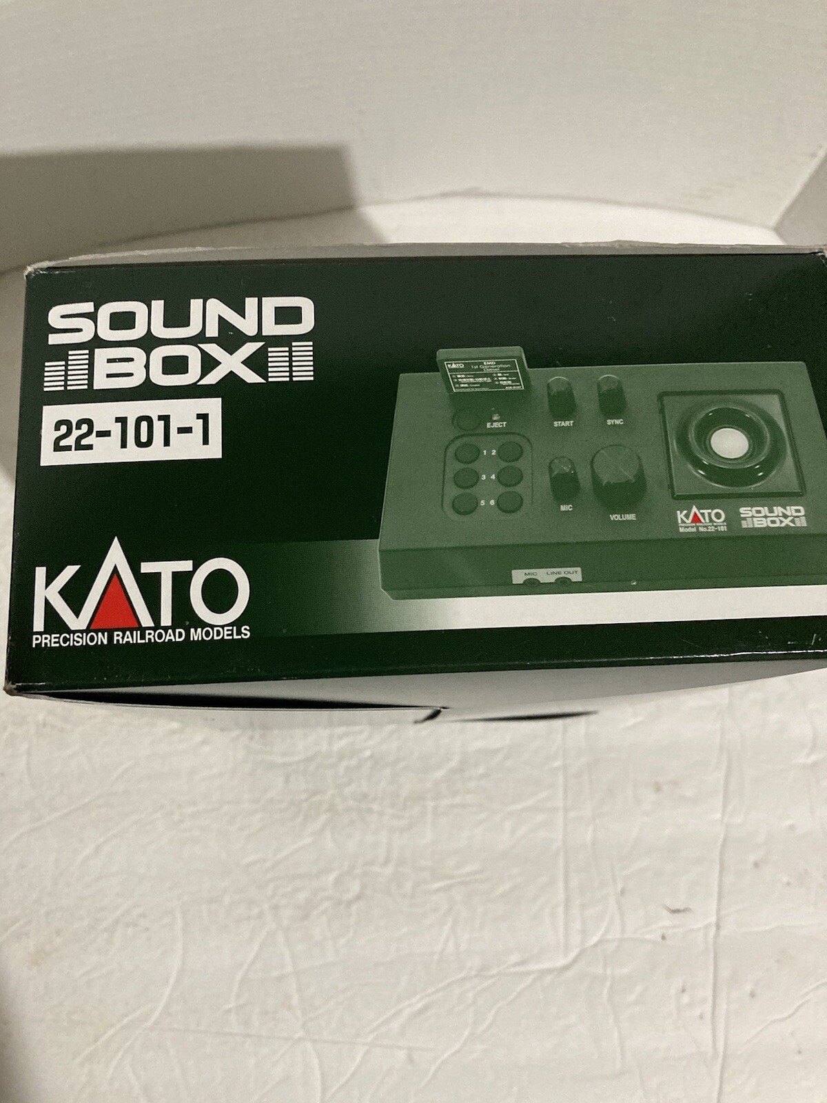 Kato 22-101-1  Both HO & N Gauge Diesel Analog Sound Box LN/Box