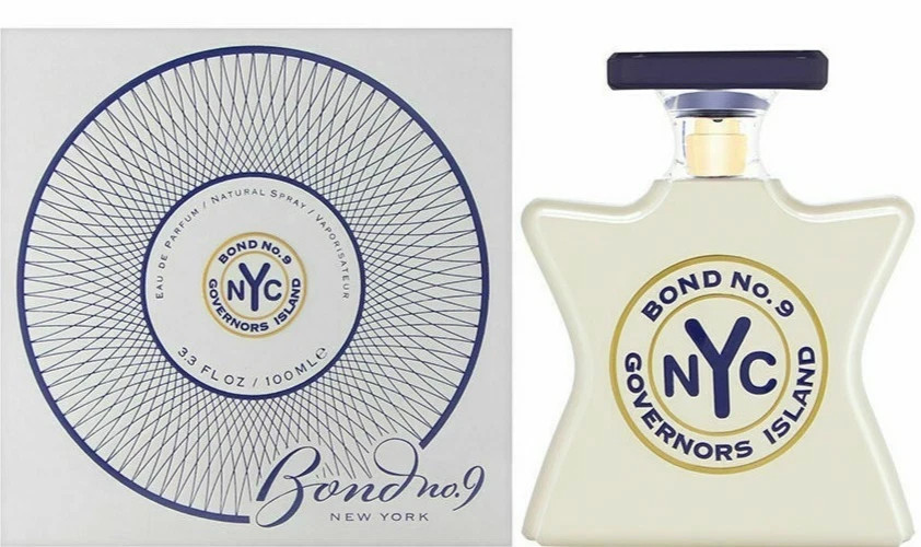 BOND No 9 NYC GOVERNORS ISLAND Eau De Parfum Spray UNISEX 3.3 Oz / 100 ml NEW BOND No 9 NYC GOVERNORS ISLAND Eau De Parfum Spray UNISEX 3.3 Oz / 100 ml NEW