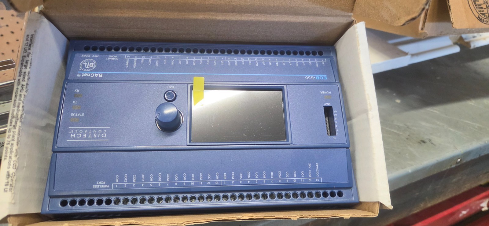 Distech Controls ECB-650 BACnet Unit Controller CDIB-650X-00 Distech Controls ECB-650 BACnet Unit Controller CDIB-650X-00