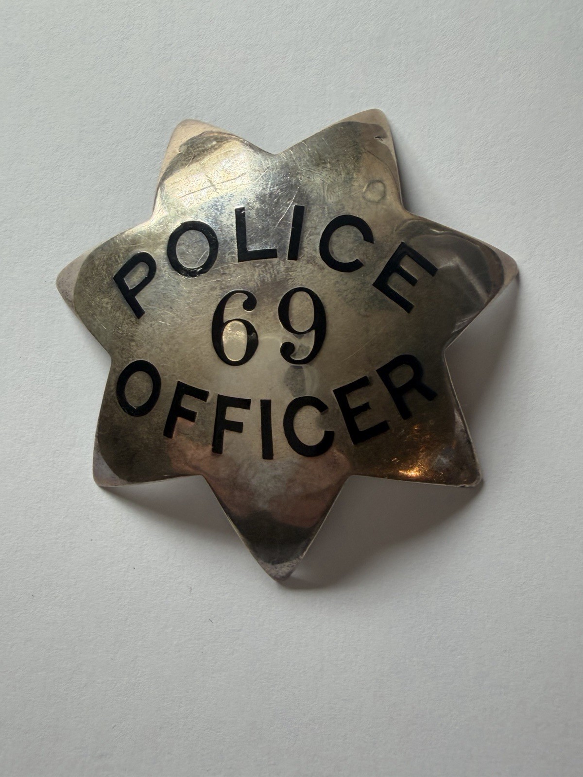 Obsolete 1900’s 1910 Oakland Ca Sterling Badge Obsolete 1900’s 1910 Oakland Ca Sterling Badge
