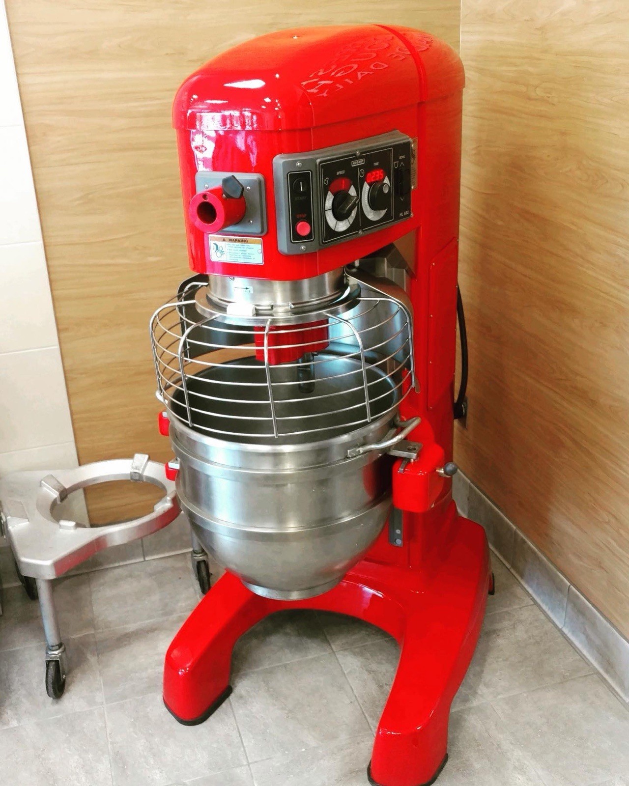 Hobart HL600-1STD (HL662) 60-QT Legacy Pizza Floor Mixer WARRANTY 1 OR 3 Ph NICE