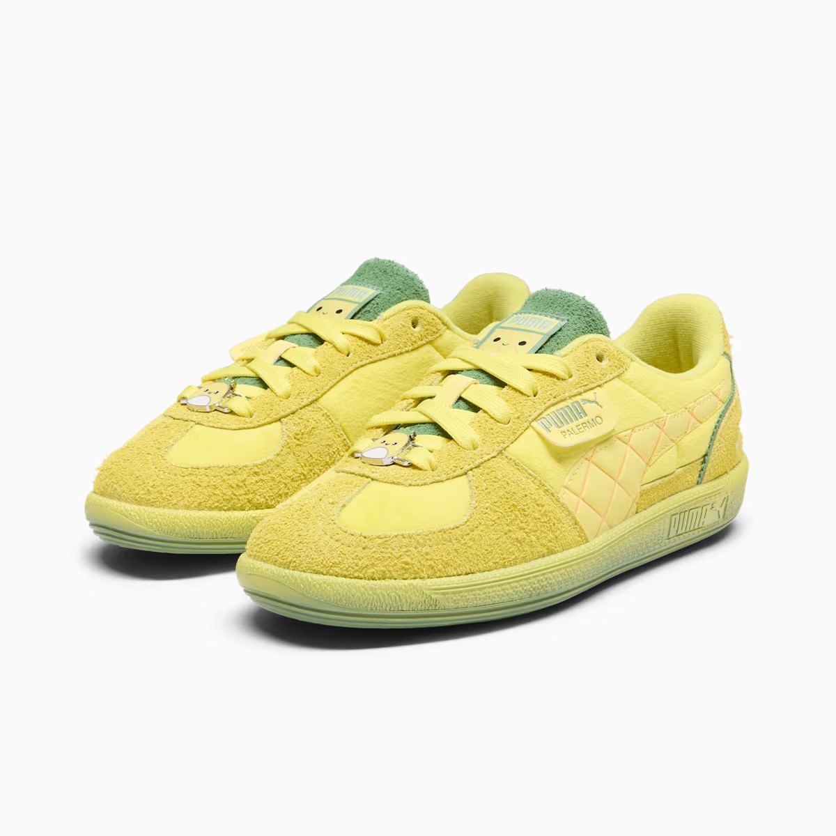 PUMA X Squishmallows Palermo Maui Womens Yellow Sneakers Casual Shoes Size 5.5 PUMA X Squishmallows Palermo Maui Womens Yellow Sneakers Casual Shoes Size 5.5