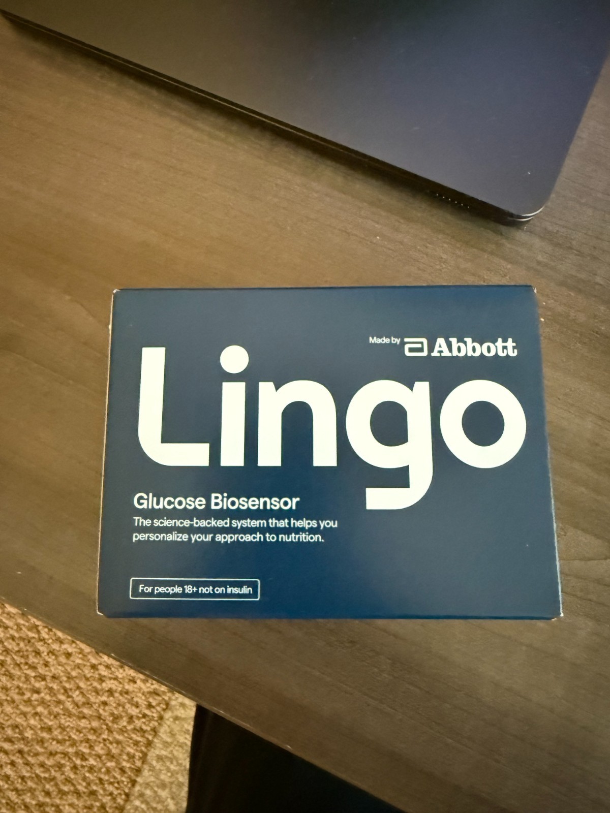 NEW Lingo Continuous Glucose Monitor Biosensor, Real-Time EXP 07/31/2027 SEALED