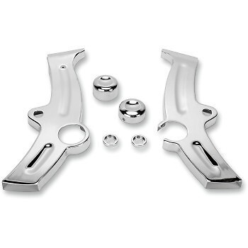 KURYAKYN 7851 Chrome Boomerang Frame Covers 00-07 Softails