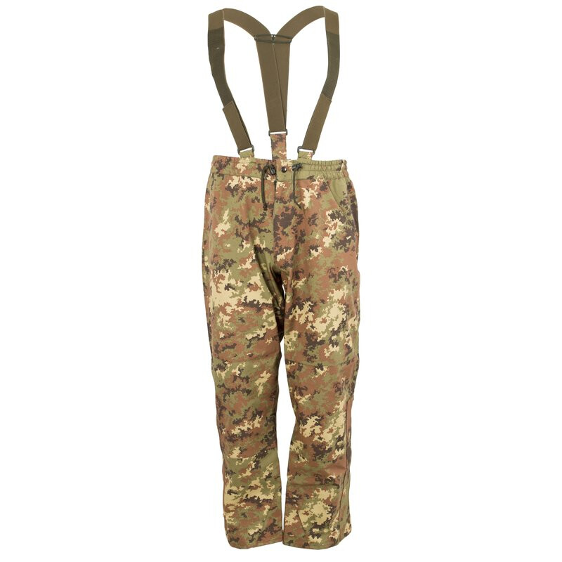 Authentic Italian Army Goretex Pants Vegetato Camo Pattern Overpant Style