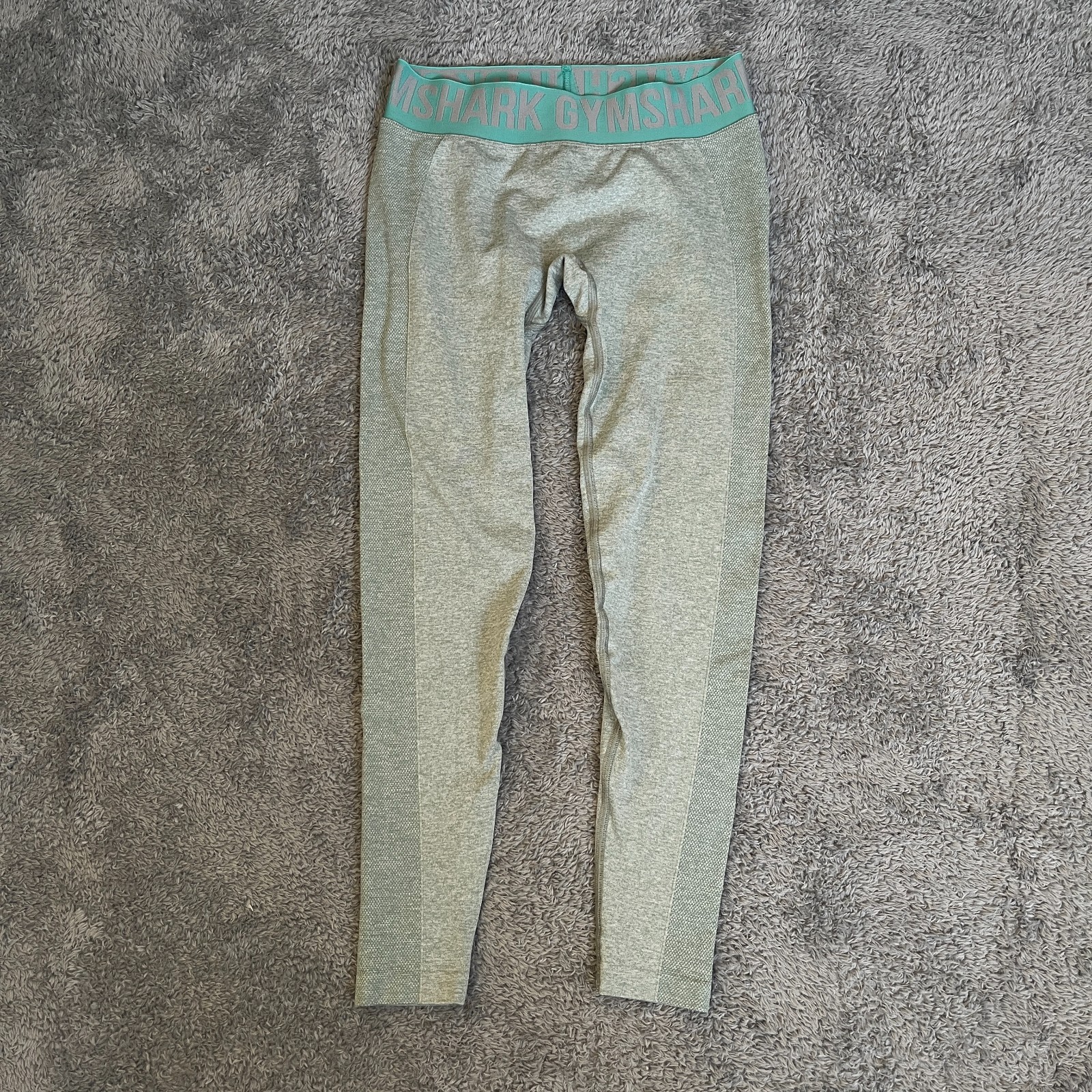 Gymshark Flex Light Green Seamless Low Rise Activewear Leggings Women\'s Size S