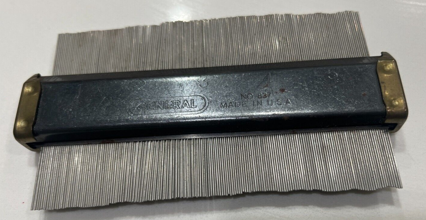 Vintage General Contour Gage NO. 837 6\