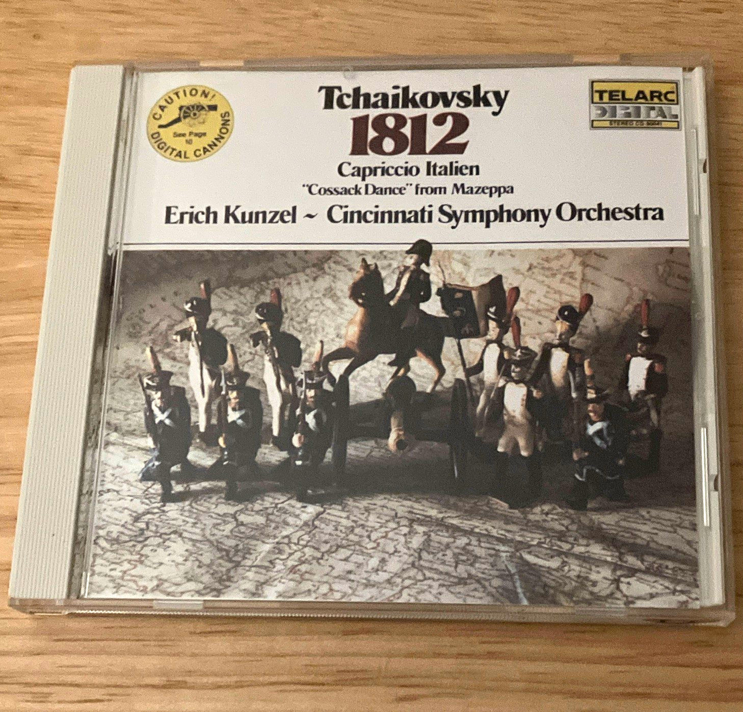 Telarc Tchaikovsky 1812 Overture/Capriccio Italien Kunzel/CSO CD 1979 Telarc Tchaikovsky 1812 Overture/Capriccio Italien Kunzel/CSO CD 1979