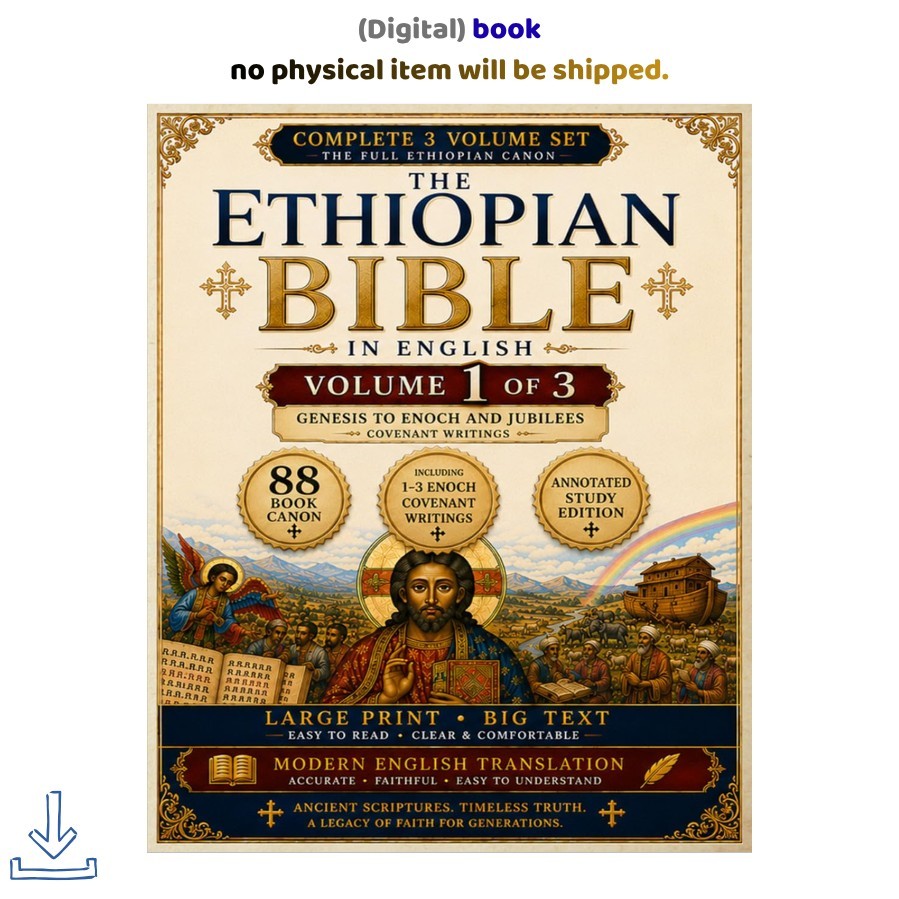 Pastor Gabriel H. Tesfaye The Ethiopian Bible in English 88 Books: A 2026