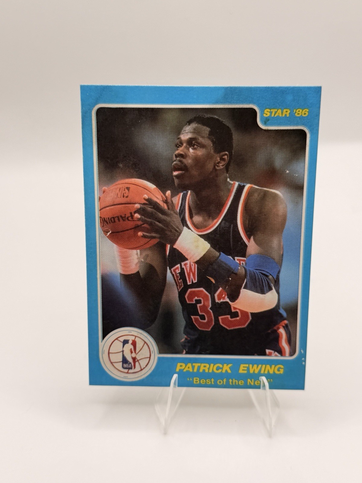 1986 Star \'Best of the New\' Patrick Ewing