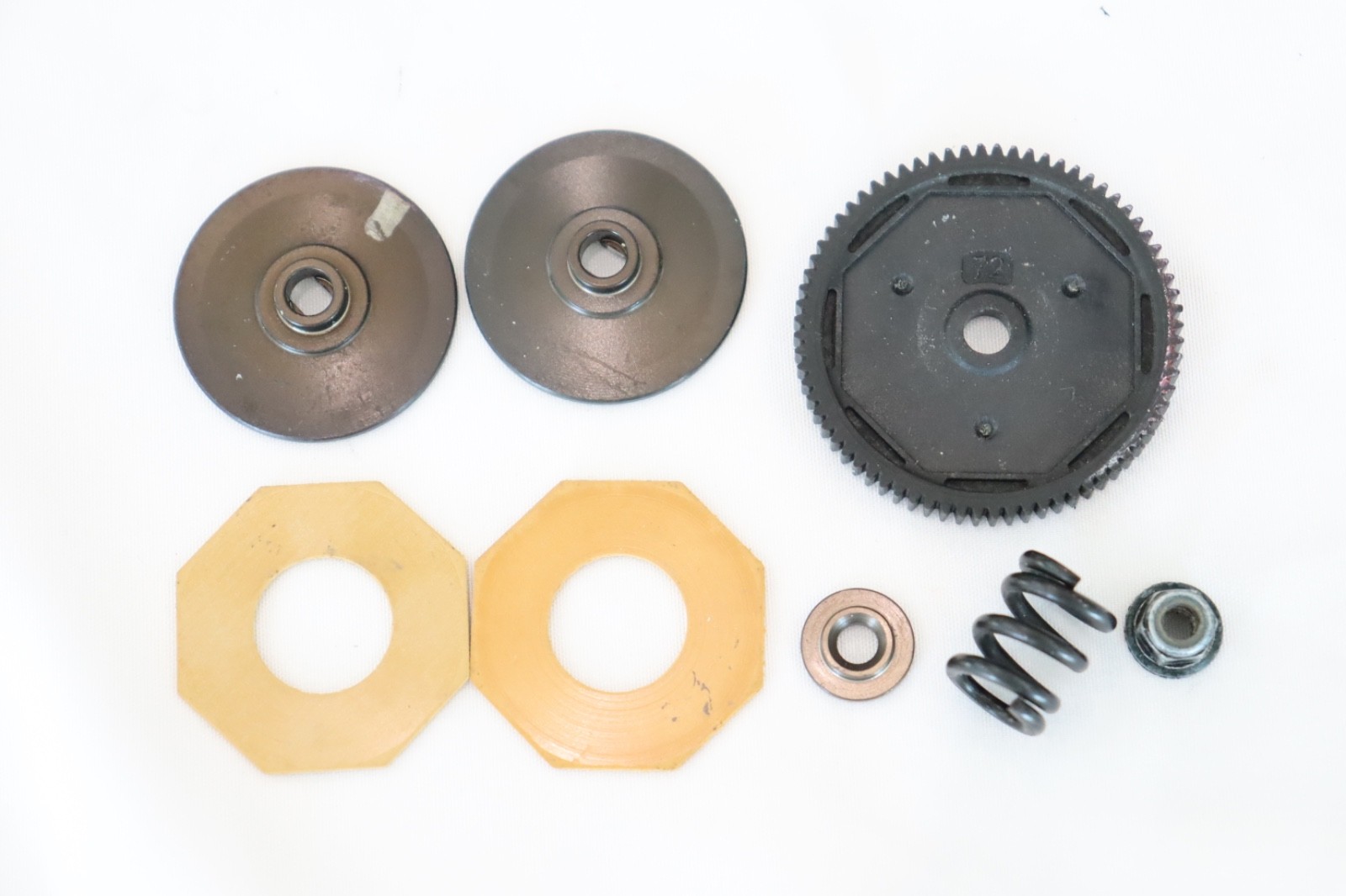 L22-9704 Team Losi TLR 22 DC 5.0 Elite buggy 72T Spur Gear Slipper clutch 