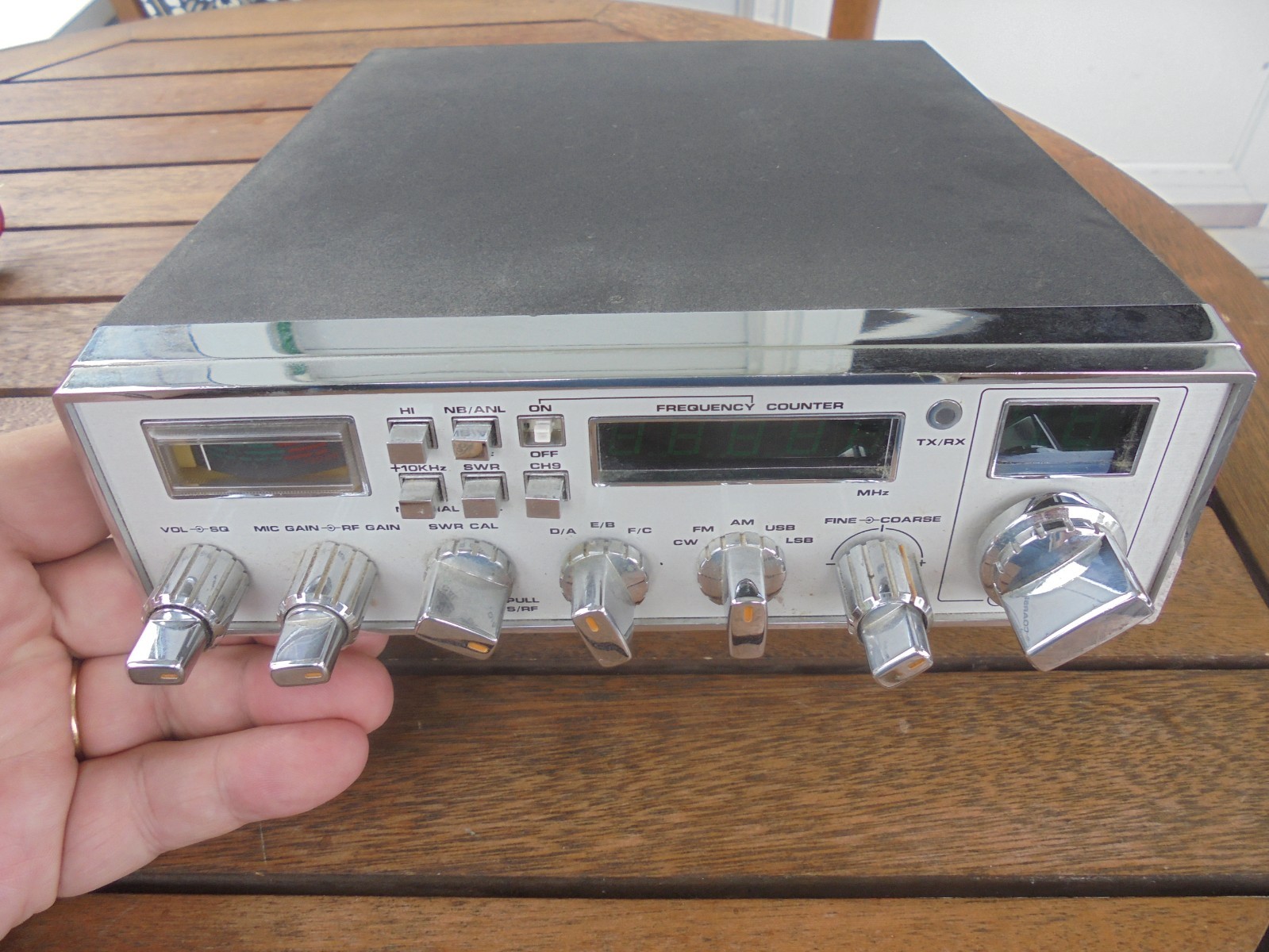 DEFECTIVE Galaxy 2100 CB Radio USB LSB Pre Owned No Mic Read condition d G3D