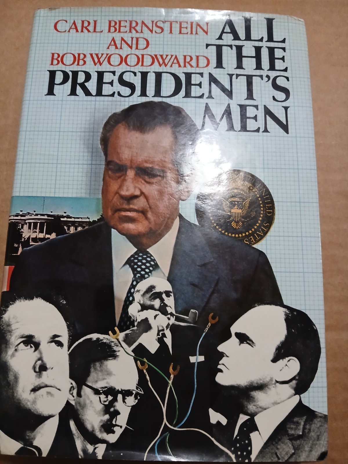 All The President\'s Men 1974 HB W/DJ Book Club Ed. Signed by Woodward- Bernstein All The President\'s Men 1974 HB W/DJ Book Club Ed. Signed by Woodward- Bernstein