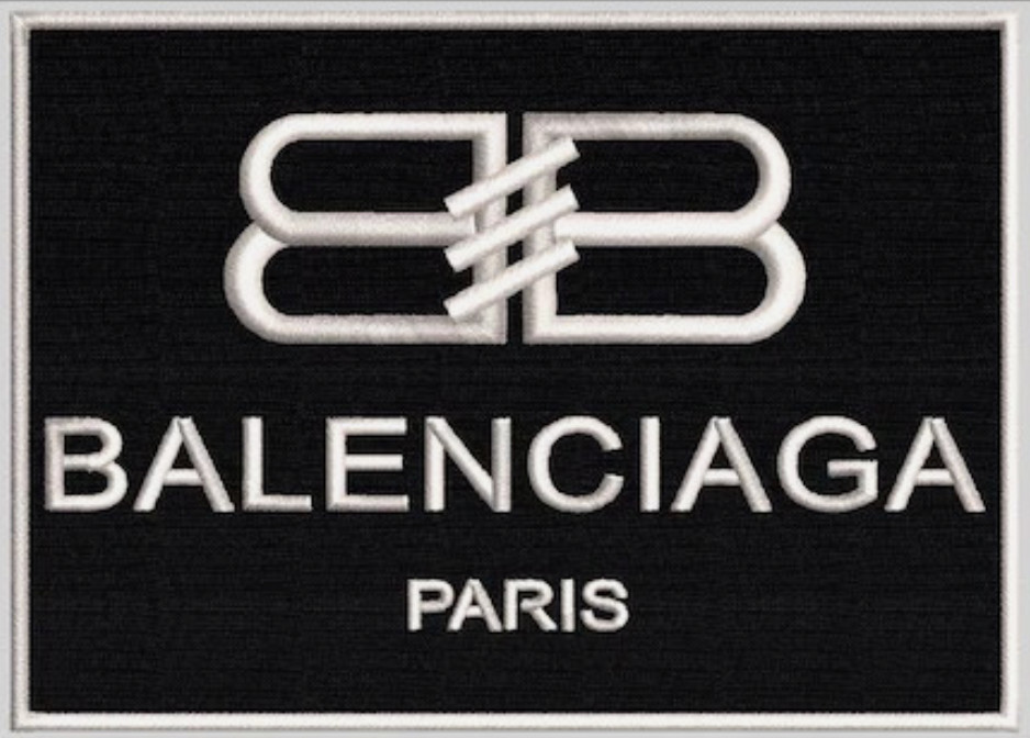 Rare BALENCIAGA Patch, Iron or Sew-on (handbag, clutch, tote), Rare BALENCIAGA Patch, Iron or Sew-on (handbag, clutch, tote),