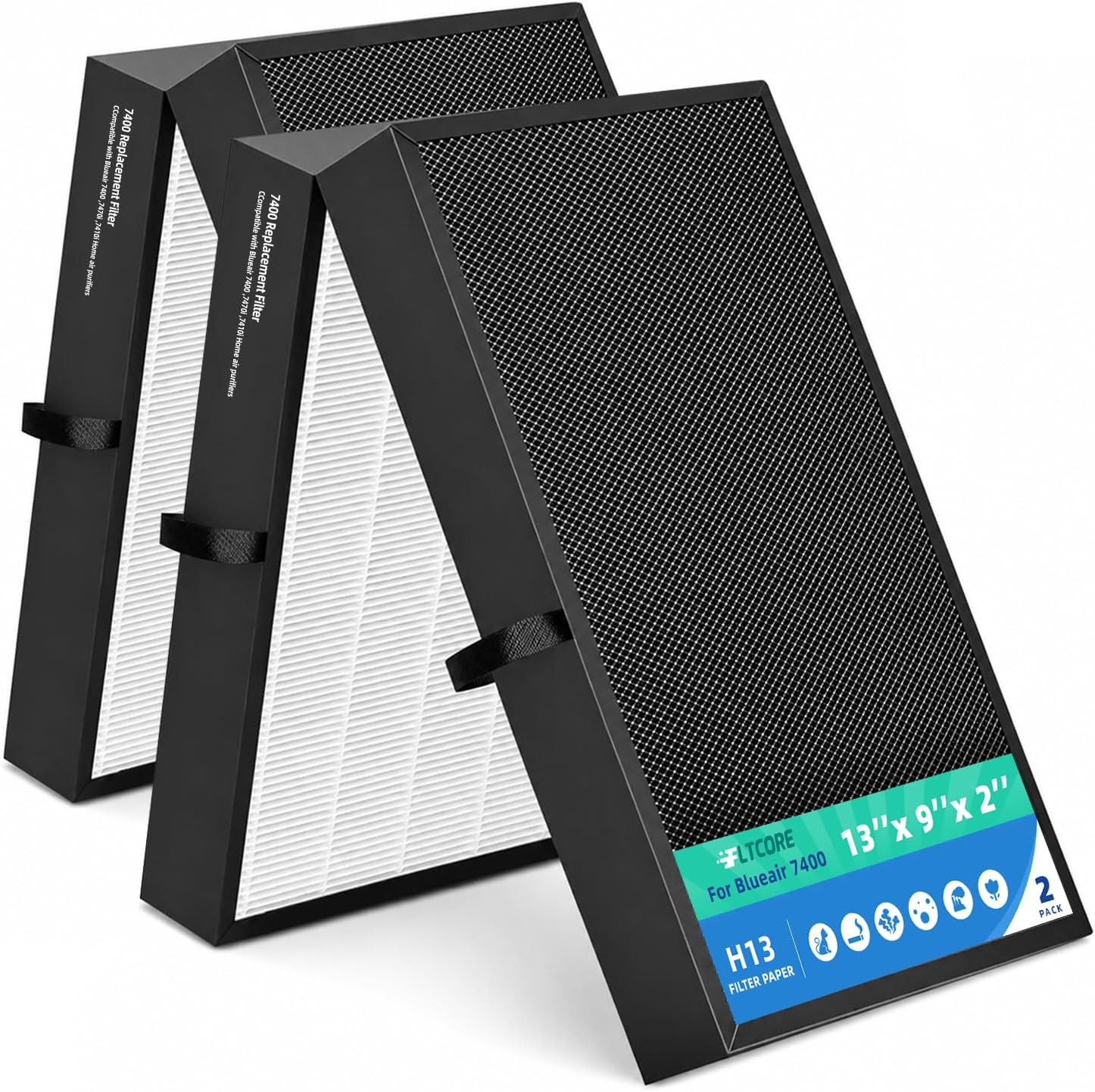 7400 Replacement Filter Compatible with Blueair Healthprotect 7400, 7470I and 74