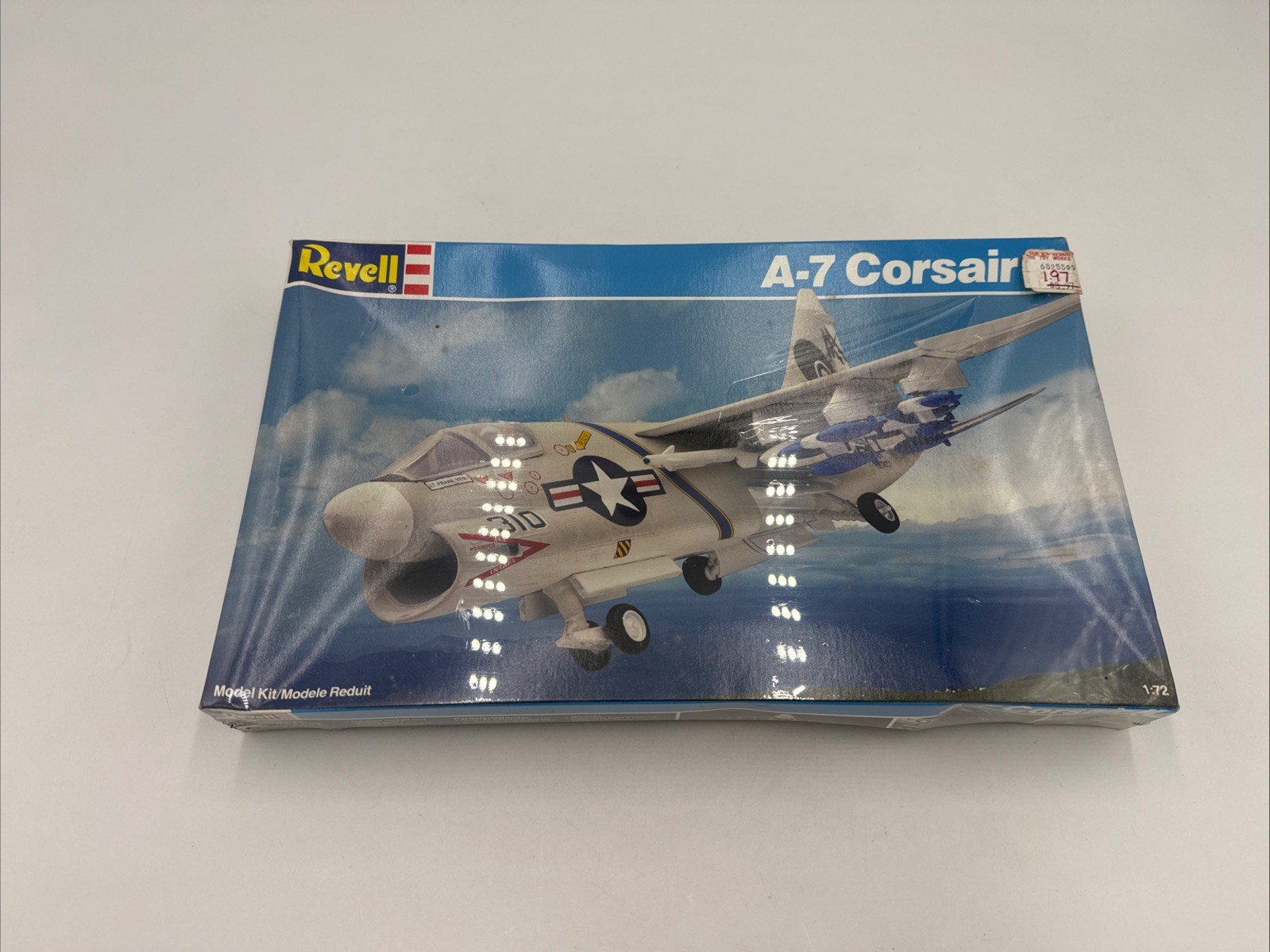 Revell A-7 Corsair II USAF Model Airplane Kit #4345-1:72 Scale-1987-SEALED.