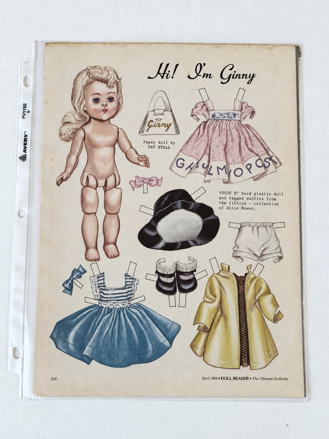 VINTAGE 1950s VOGUE \