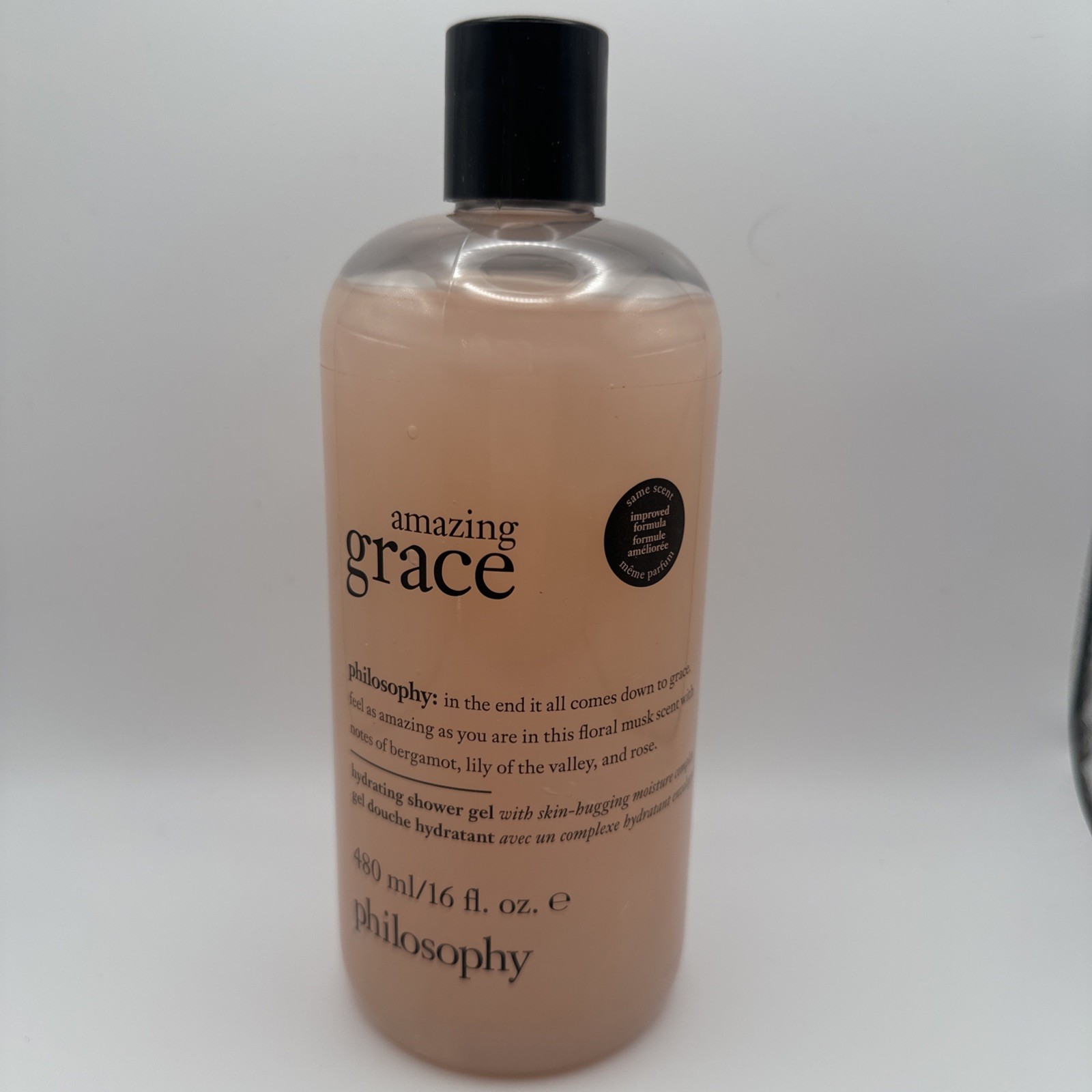 Philosophy Amazing Grace Hydrating Shower Gel 16 oz / 480mL SEALED Philosophy Amazing Grace Hydrating Shower Gel 16 oz / 480mL SEALED