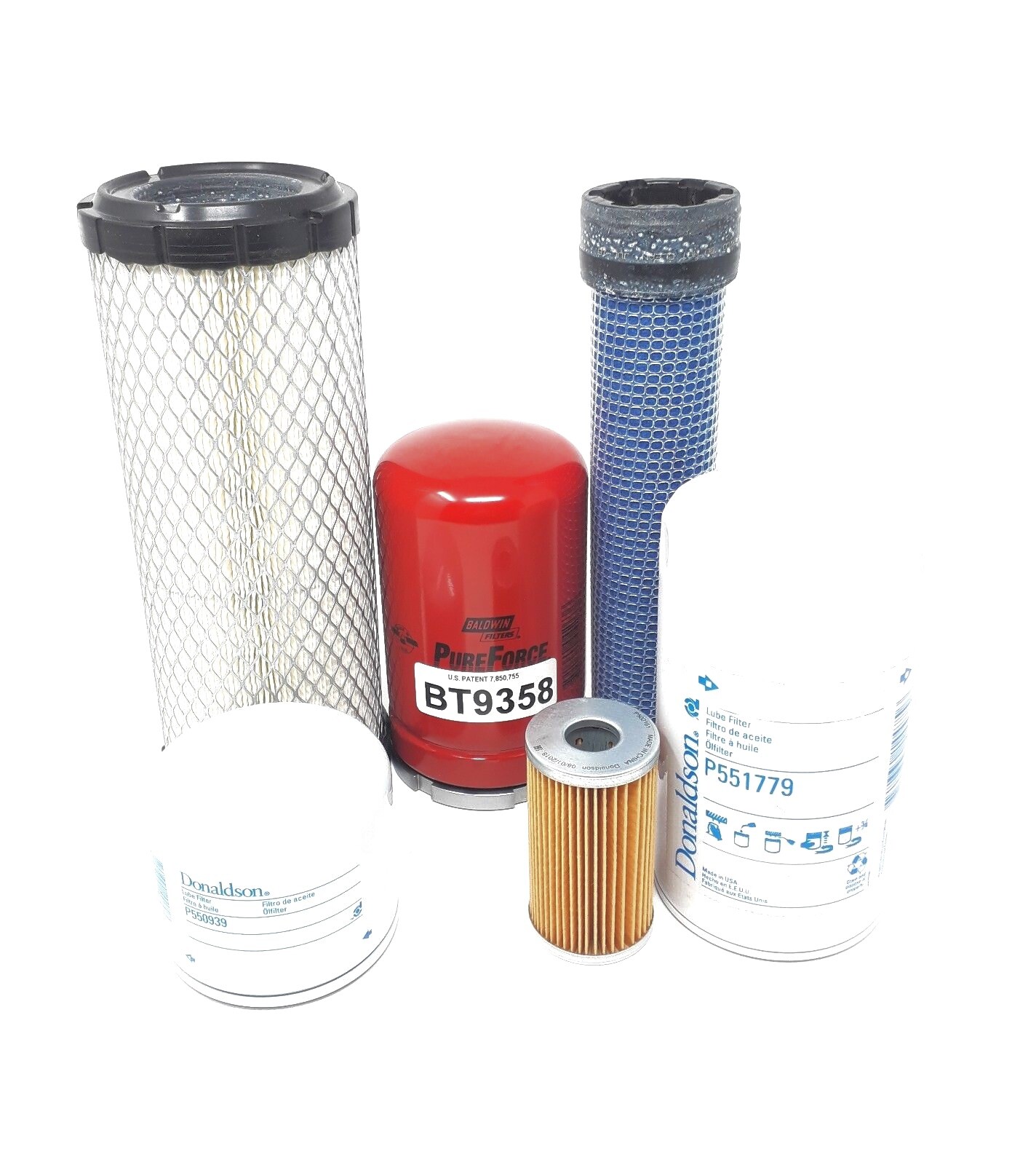 CFKIT Filter Kit for Kubota L3010 L3130 L3410 L3430 HST Models (06 Filters)