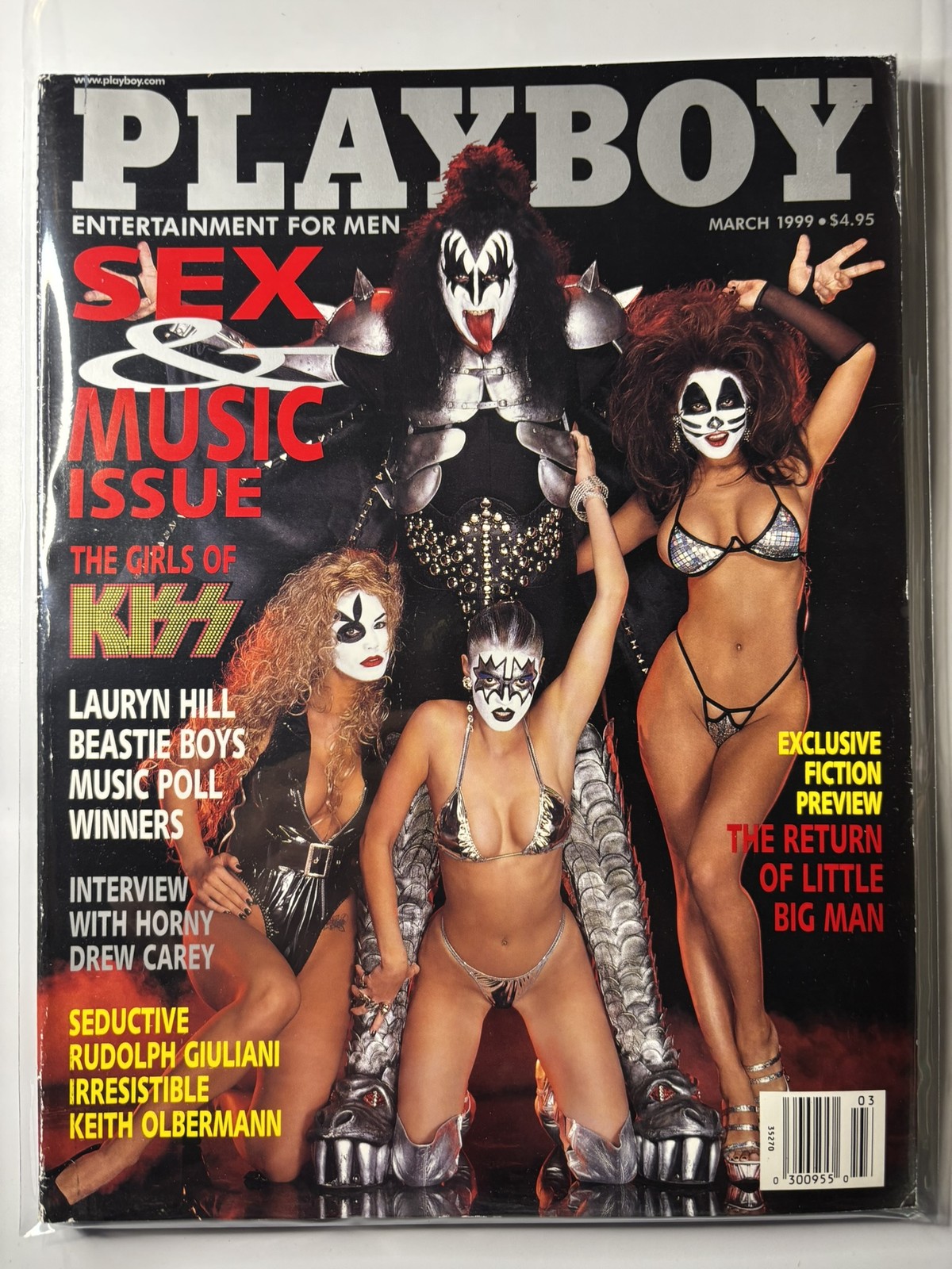 Playboy March 1999 Alexandria Karlsen Drew Carey