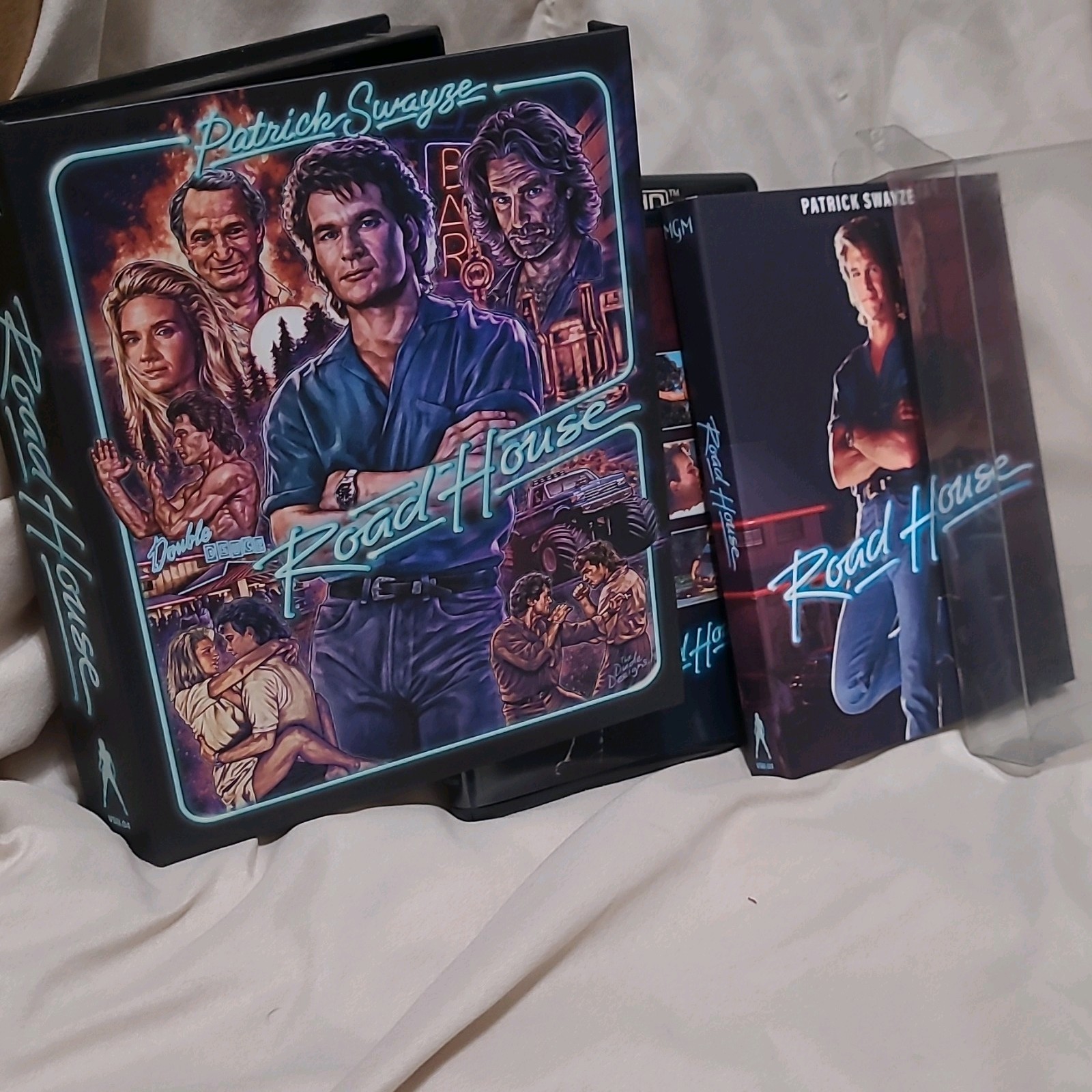 Road House (4K/Blu-ray, 2023 3-Disc) bar fights Patrick Swayze VSU Limited Edit