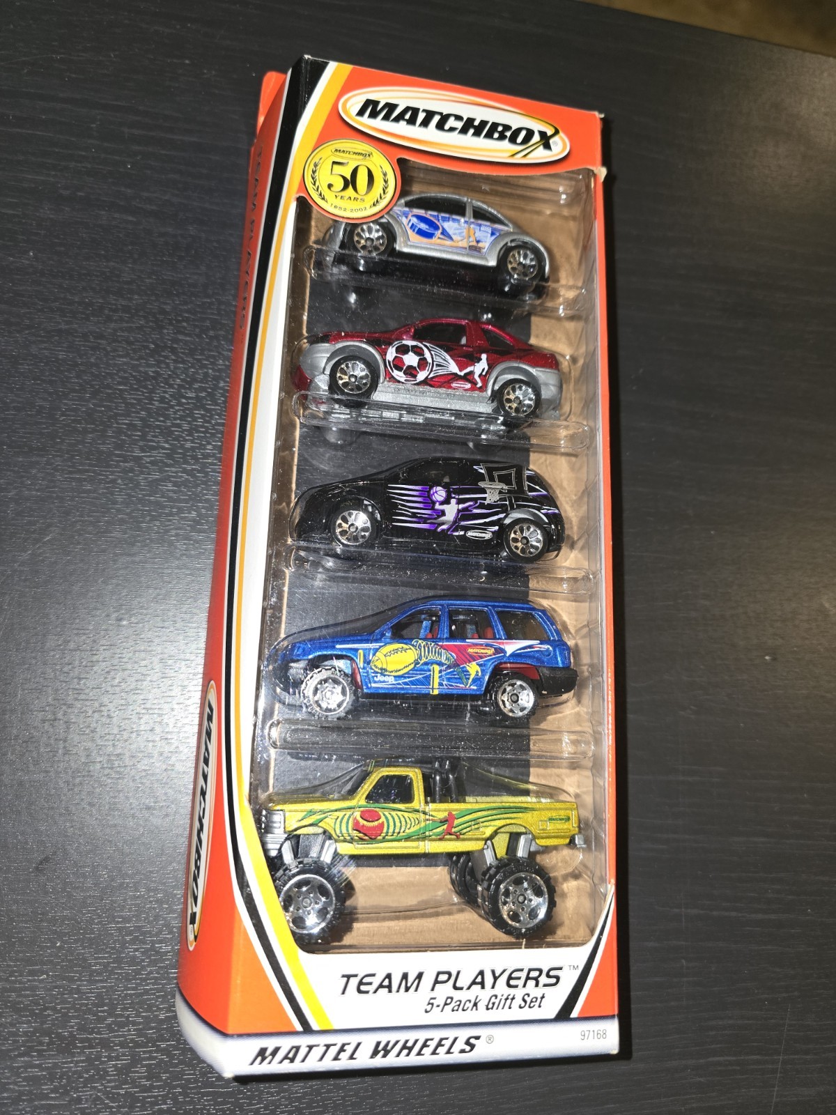2002 Matchbox Team Players 5 Pack Ford F-150 4X4-Landrover Freelander NEW 2002 Matchbox Team Players 5 Pack Ford F-150 4X4-Landrover Freelander NEW