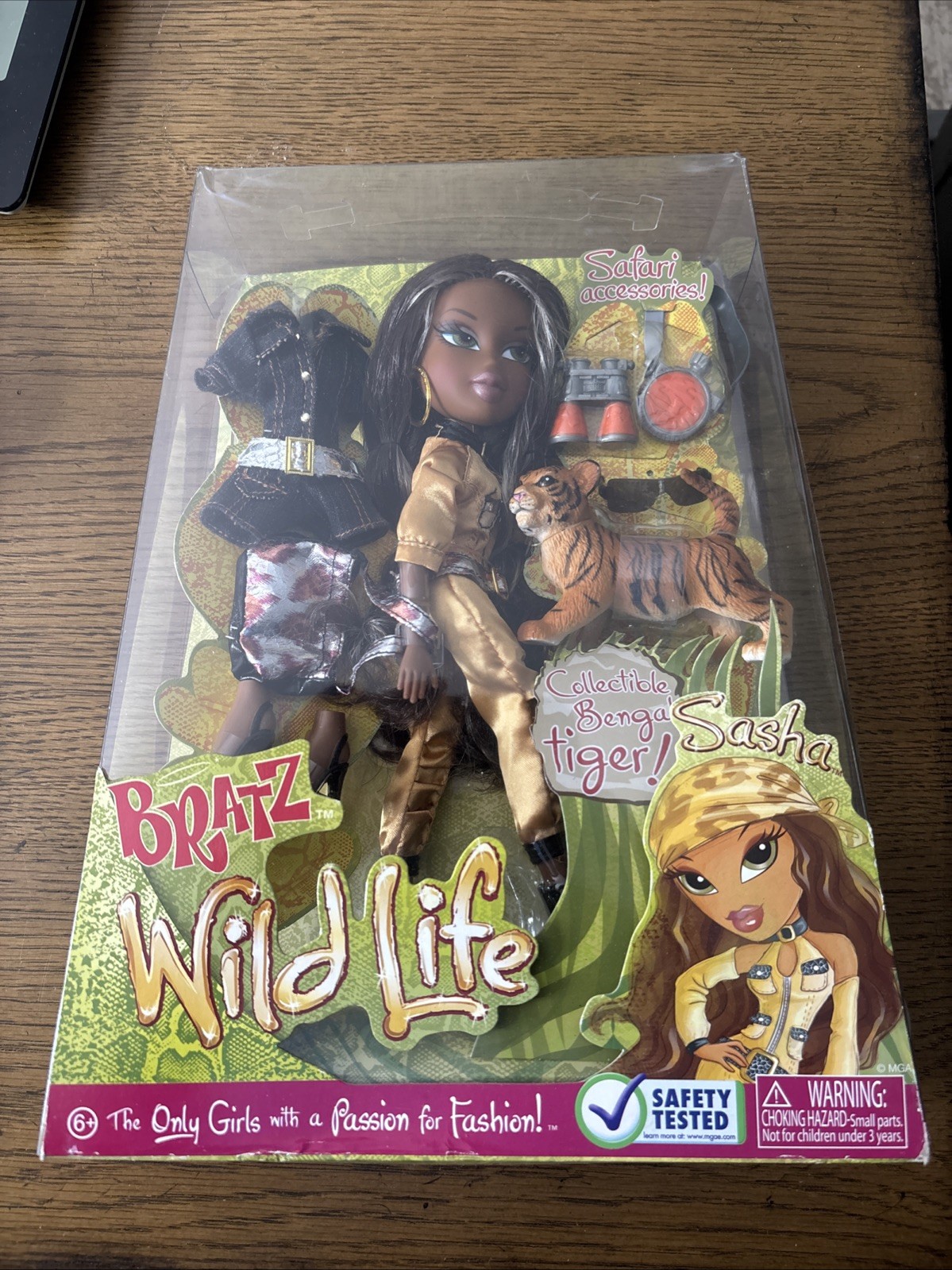 Bratz Wild Life Sasha Doll Brand New