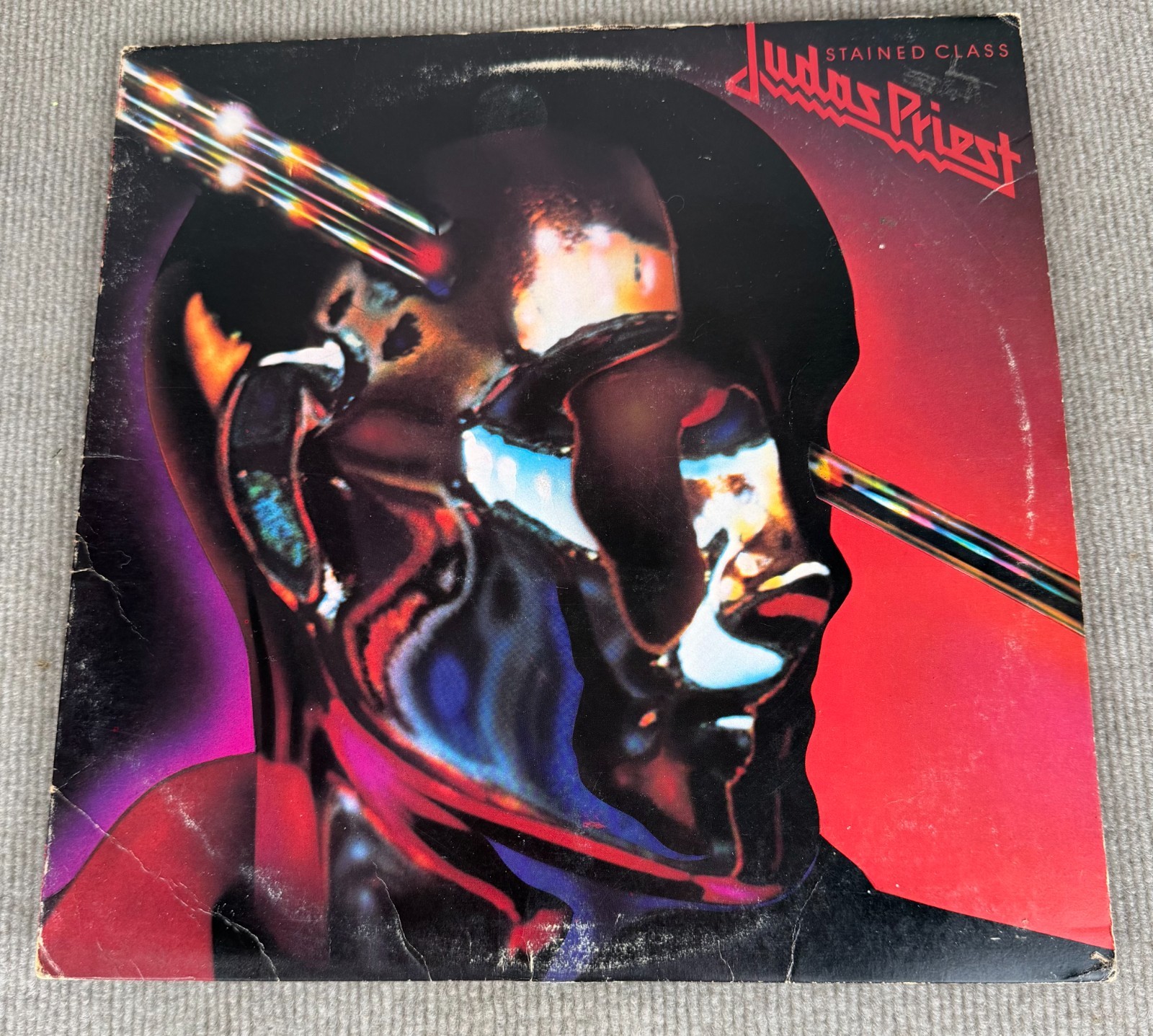 Judas Priest Stained Class 1978 Columbia JC 35296 Vinyl LP Original Inner