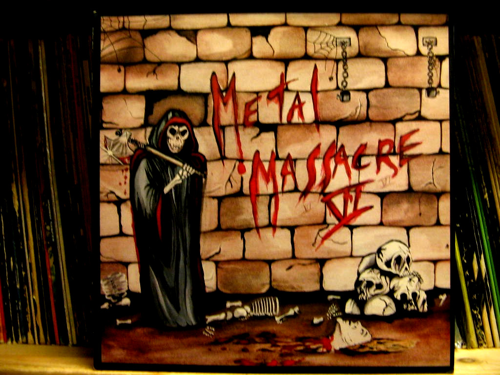 Metal Massacre VI - Rare Metal Blade Compilation - 1985 OG Pressing