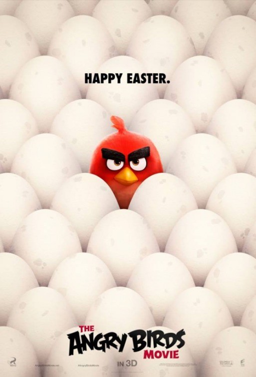 2016 Poster Print The Angry Birds Movie Jason Sudeikis Josh Gad Wall Decor