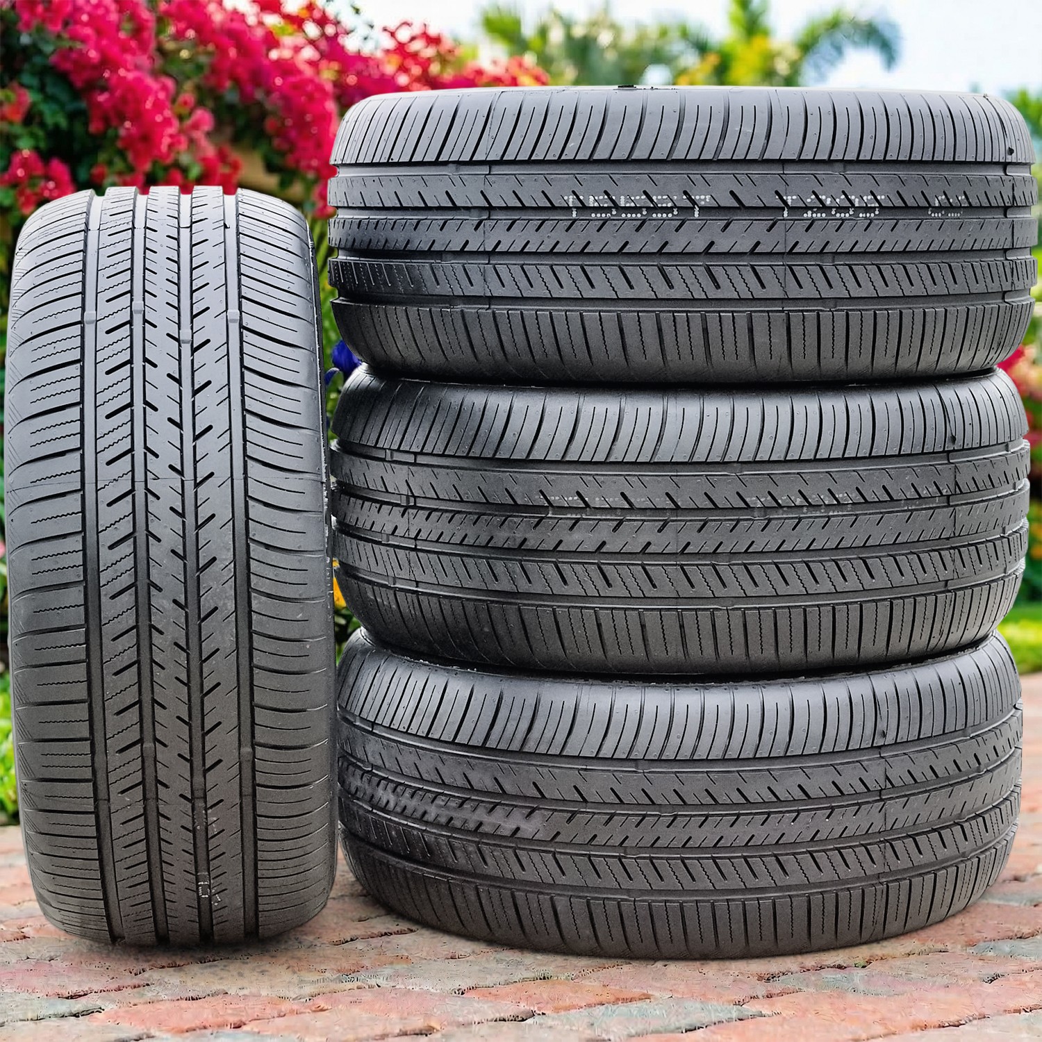 4 Atlas Tire Force UHP 205/40R18 86W XL All Season 50k Mi Warranty UTQG 520AAA